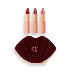 BOLSA DE MAQUILLAJE «Hot Lips» Y KIT DE LABIOS