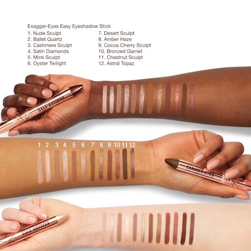 Exagger-Eyes EASY Sombras De Ojos STICK SATIN DIAMONDS