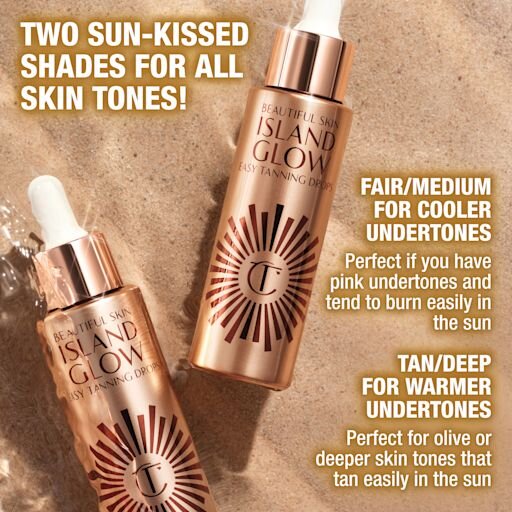 Beautiful Skin ISLAND GLOW EASY TANNING DROPS TONO CLARO A MEDIO